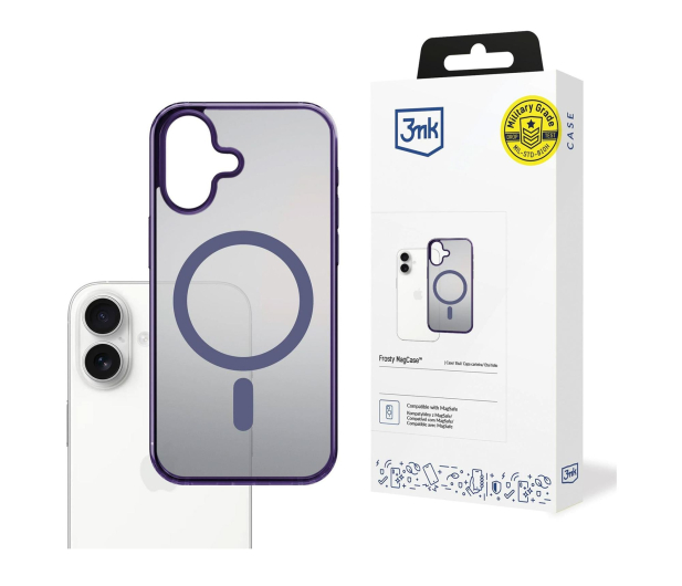 3mk Frosty MagCase Purple do iPhone 17 - 1360708 - zdjęcie